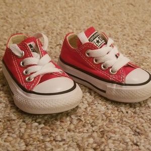 Red converse